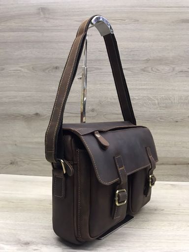 High Quality Leather Messenger Bag