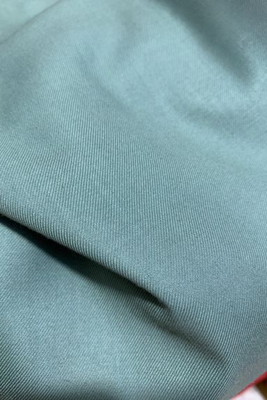 Olive Green Canali Fabric (Plain)