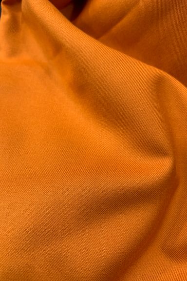 Orange Canali Fabric ( Plain)