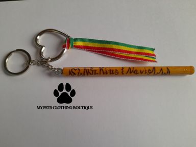 Handmade Wooden Key Chains