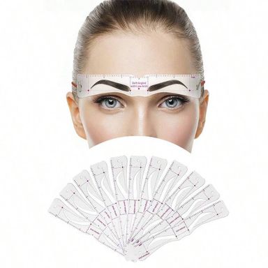 12pcs Eyebrow Shaper Kit