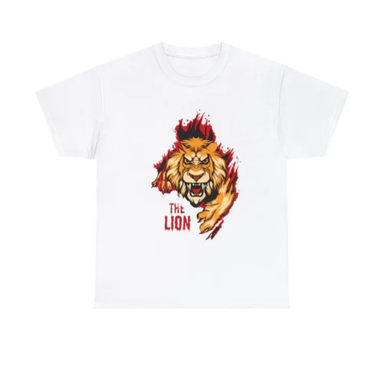 Unisex Heavy Cotton Tee The Lion 