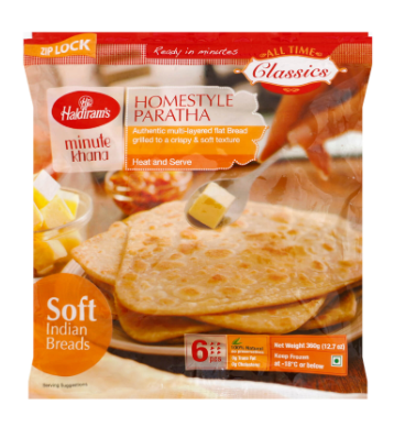 HALDIRAM'S HOME STYLE PARATHA 6PCS