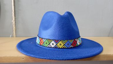 Beaded Fedora Hats