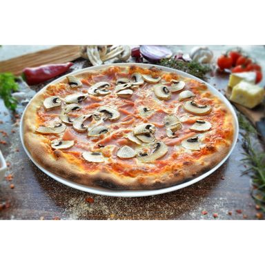 Pizza Prosciutto e funghi