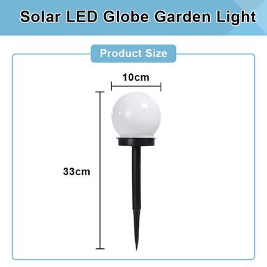 Round Solar Garden Light