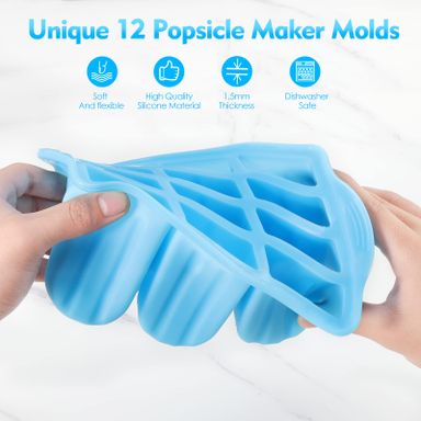 silicone popsicle mold