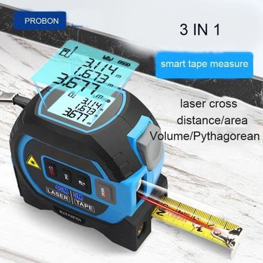 3 in 1 laser tape measure 