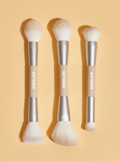 SHEGLAM Glam 101 Face Essentials Brush Set With Bag