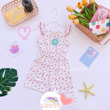 [117] Sleeveless Romper (80~120)