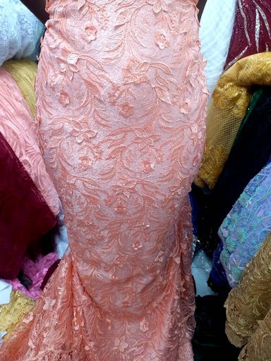 PEACH SOFT SCANTY LACE