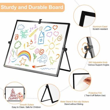 Double Sided Desktop Whiteboard