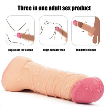 Realistic Penis Enlarger Sleeve