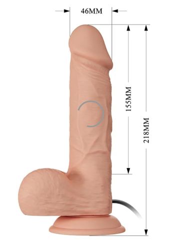 8.5 Inch Realistic Huge Vibrating Dildo