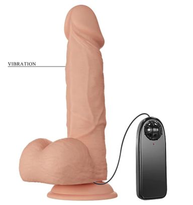 8.5 Inch Realistic Huge Vibrating Dildo