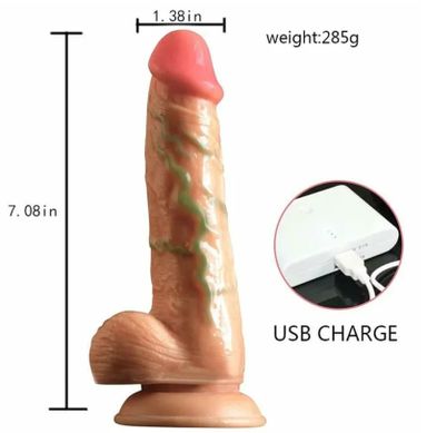 USB rechargeable female phalluses sway and vibrate