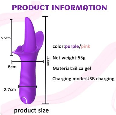 Tongue Clitoral Vibrator