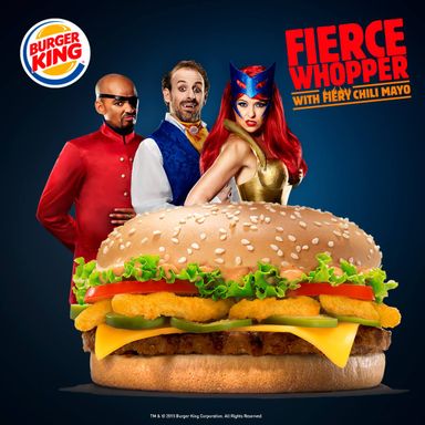 Double Fierce Whopper® 