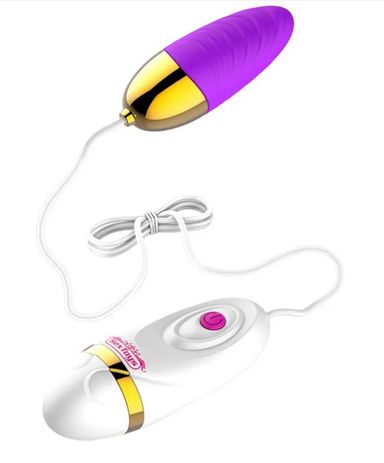 12 Speed Vibrating Egg Remote Control Silicone Bullet Vibrator