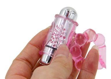 10 Speed Vibrating Penis Ring Tongue Bullet Vibrator Cock Ring