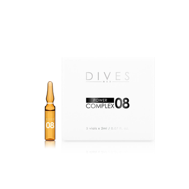 DIVES MED - POWER COMPLEX 08 balancing ampoules for oily and irritated skin