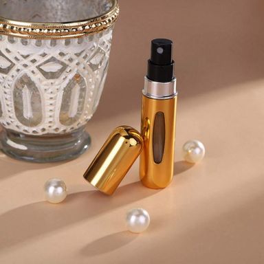 1Pc 5ml Travel Mini Perfume Refillable Atomizer Container - Multicolor