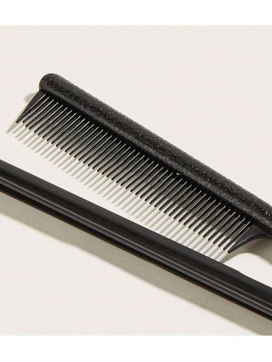 Hairstyling V-shaped Clip Hair Comb - Black