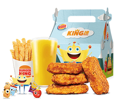 Chicken Nuggets 6 Piece Meal King Jr 