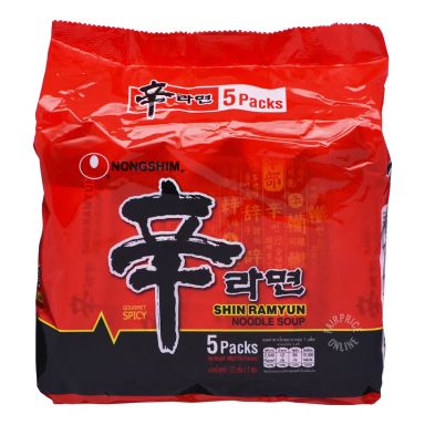 Nongshim Shin Ramyun Instant Noodle - Spicy