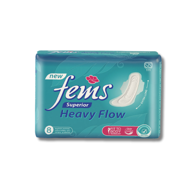 Fems Heavy Flow Wings 10 Napkins