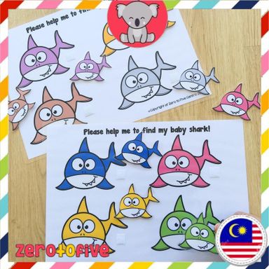 Baby Shark Colour Recognition