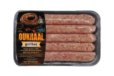 Freddy Hirsch Oukraal Griller Sausage 10pc pack