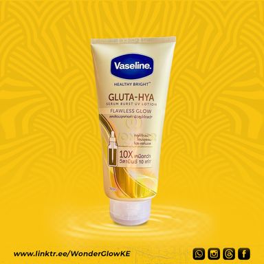 Vaseline® Gluta-Hya Serum Burst UV Lotion Flawless Glow