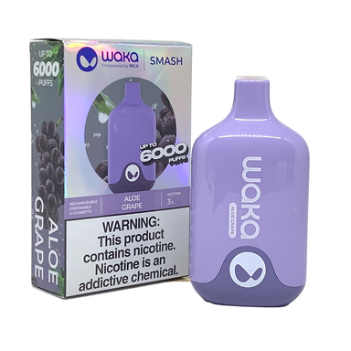 WAKA SMASH 6000 PUFFS (SABORES) - CÓD 0592