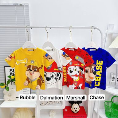 [125] Paw Patrol T-Shirts (2T~6T)