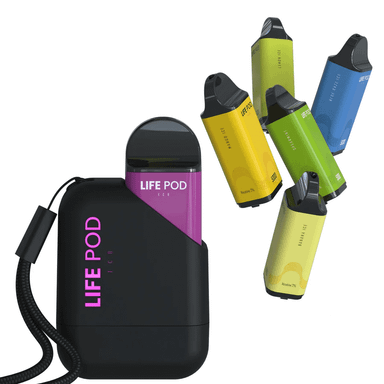 LIFE POD ECO 5000 PUFFS - KIT - (SABORES) - CÓD 0577