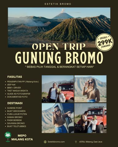 Open Trip Bromo Midnight