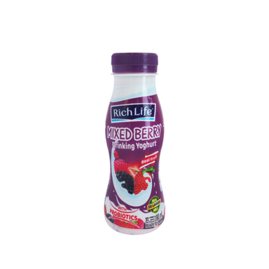 Richlife Mixed Berry Drinking Yoghurt 180ml