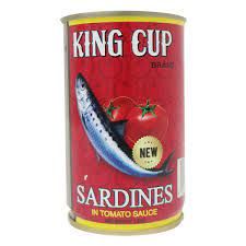 KING CUP SARDIN 155G