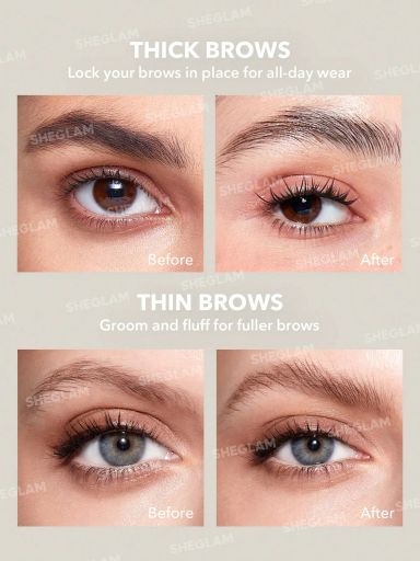 SHEGLAM Set Me Up Brow Hold - Crystal Clear