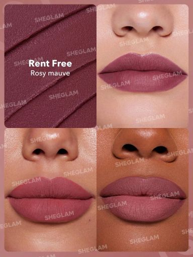 SHEGLAM Dynamatte Boom Long Lasting Matte Lipstick - Rent Free