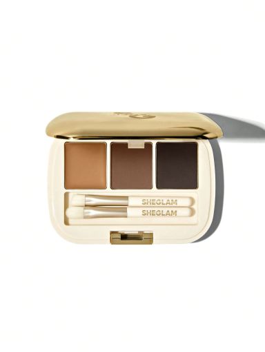 SHEGLAM Full-filled Eyebrow Palette - 101 Dark Brown