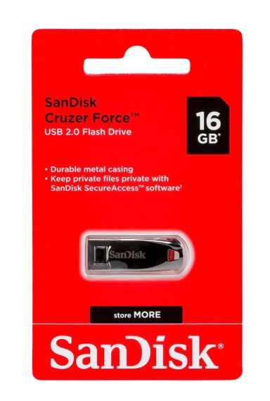 SanDisk 16GB Cruzer Force CZ71 PenDrive