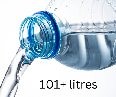 Refill water (101lt plus)