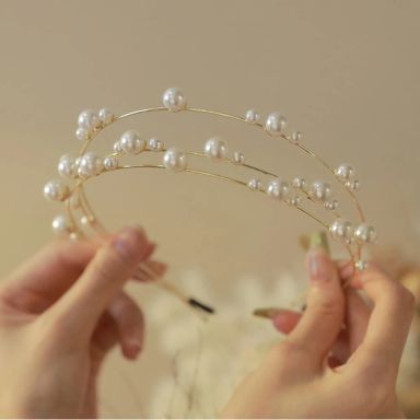 Pearls Headband