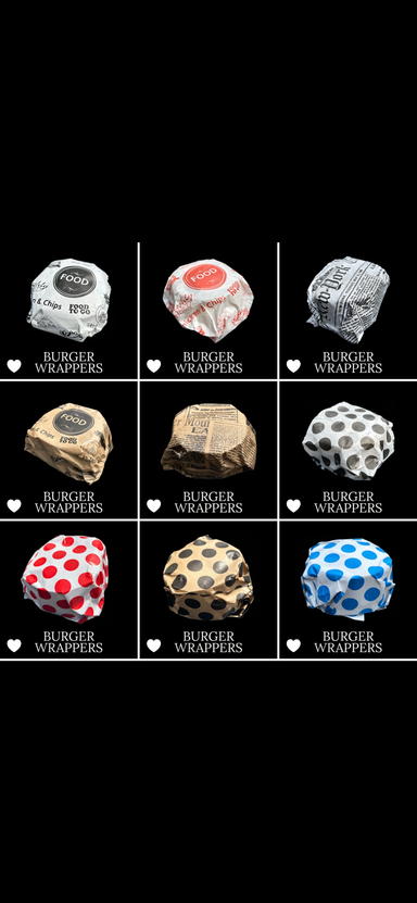 “POLKA DOT” DELI PAPERS - 8.5” x 12” / BLACK & BROWN - CARTON OF 1000 SHEETS