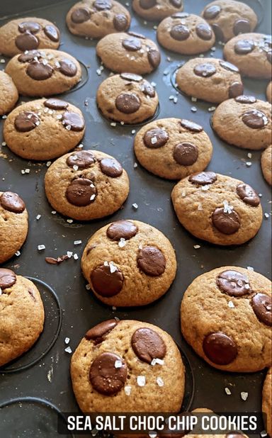 Sea Salt Chocolate Chip Cookies 50pcs