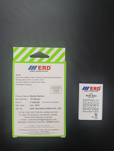 ERD BT-11 NOK-1100 LI-ION Mobile Battery