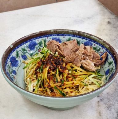 Beef Cold Noodle 牛肉凉面