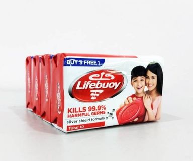 SABUN BADAN LIFEBUOY 4PCS